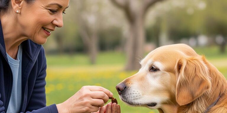 آموزش و تربیت سگ‌های مسن: چالش‌ها و راهکارها یک سگ پیر