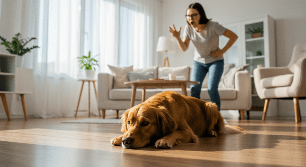 لیست ۷ اشتباه رایج در تربیت سگ که باید همین امروز متوقف کنید